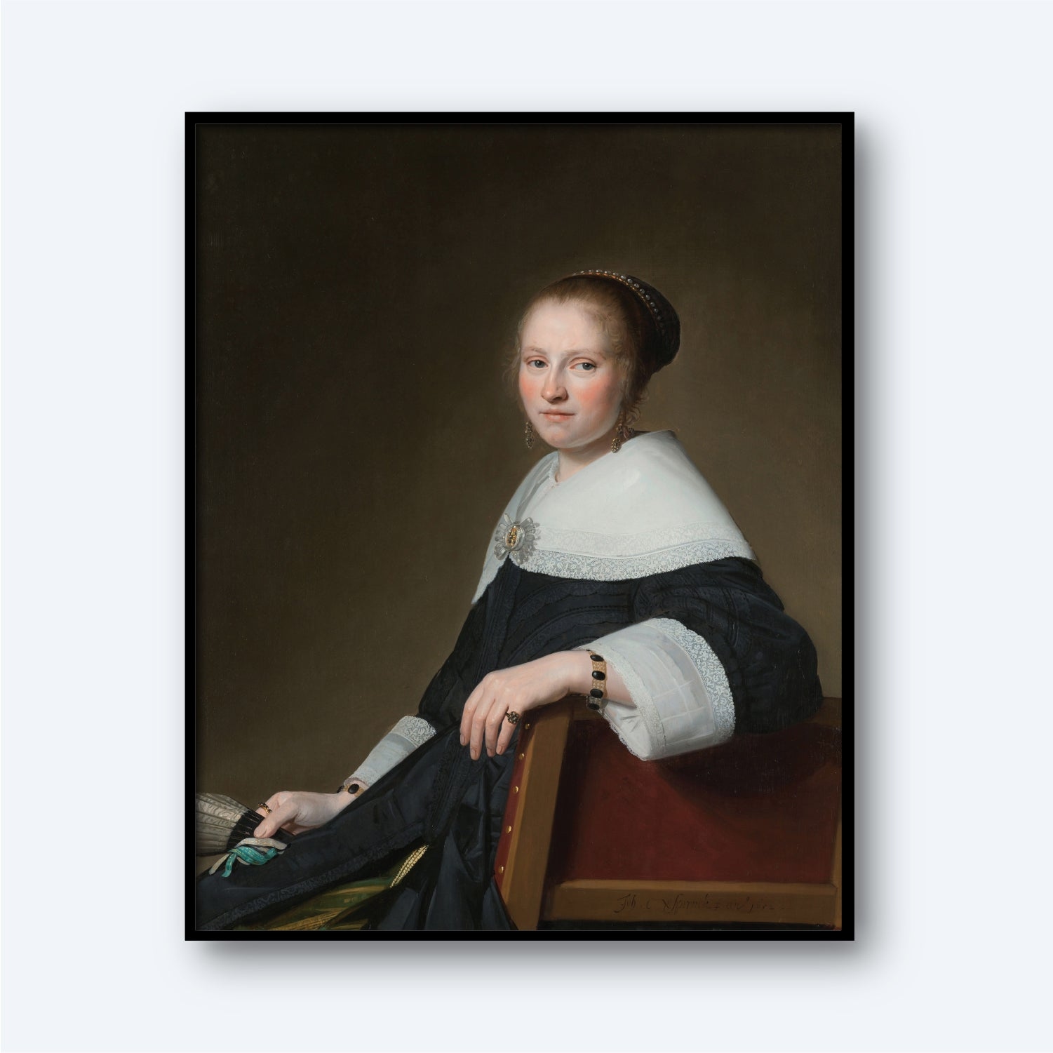 Portrait of Maria van Strijp 